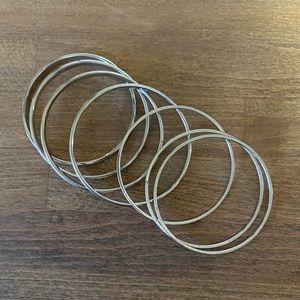 Silver Bangles
